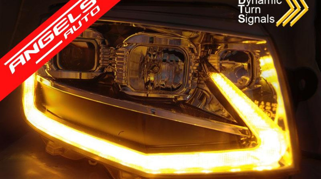 Faruri TUBE LIGHT VW T6 2015-2019 Chrome