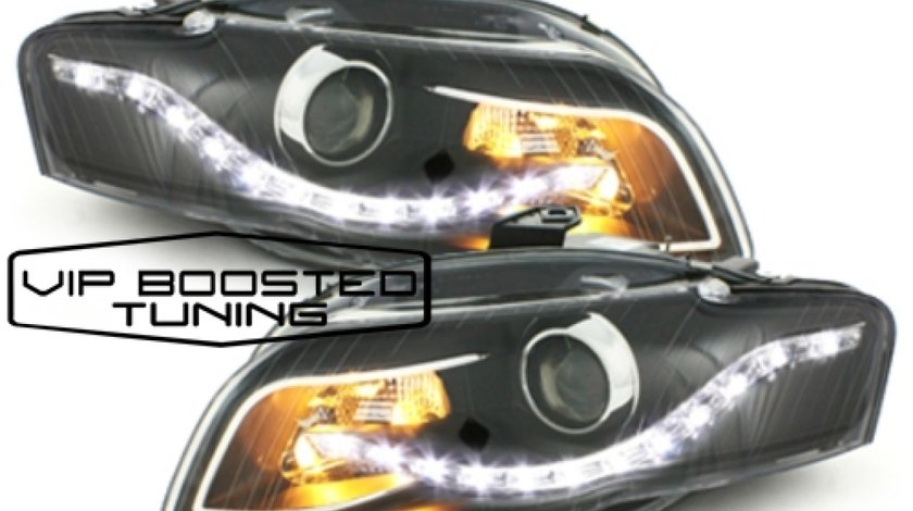 Faruri TUNING BIXENON LED DRL Xenon Look AUDI A4 B7 (2004-2008)