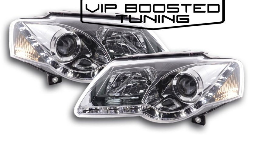 Faruri TUNING VW Passat 3C B6 2005+ pozitie dayline LED