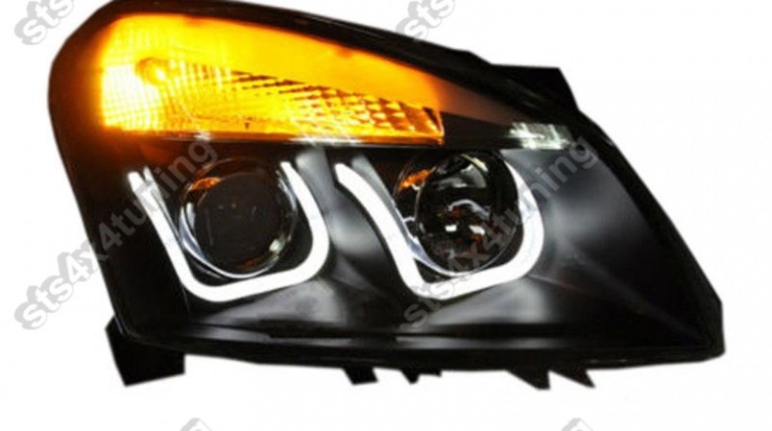 FARURI U-BAR ANGEL EYE NISSAN QASHQAI 2008-2012 CU LUPA [V1]