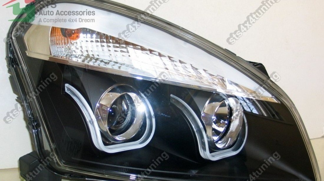 FARURI U-BAR ANGEL EYE NISSAN QASHQAI 2008-2012 CU LUPA [V1]