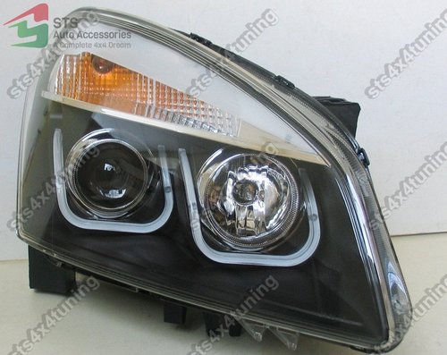 FARURI U-BAR ANGEL EYE NISSAN QASHQAI 2008-2012 CU LUPA [V1]