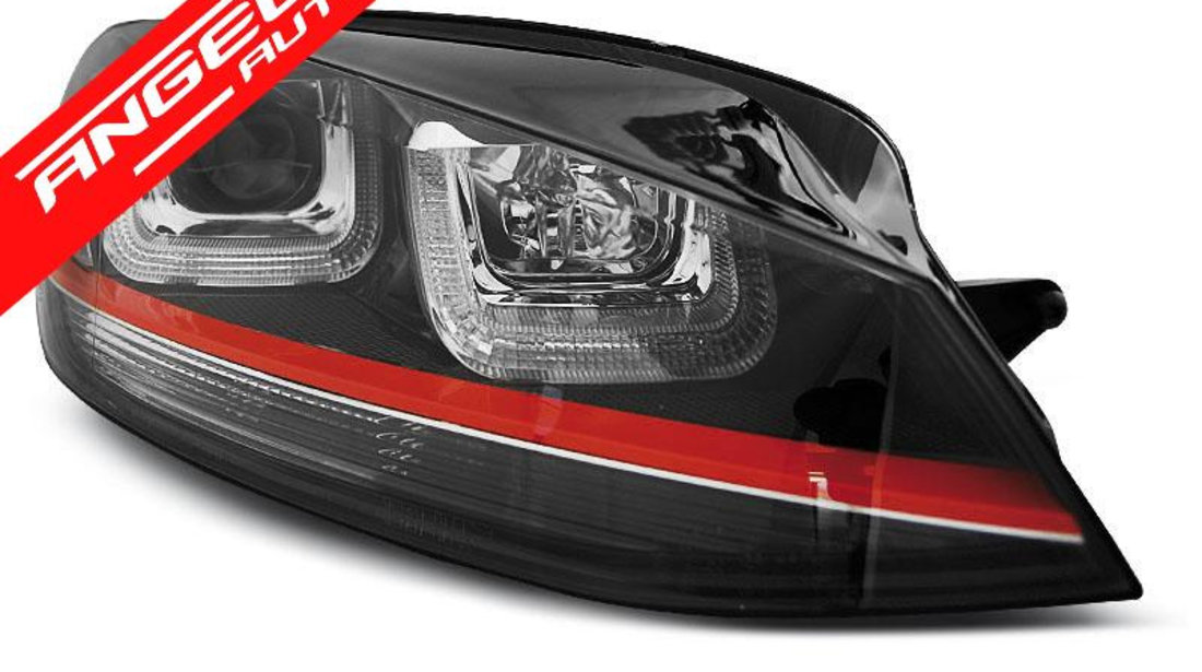 Faruri U-LED LIGHT VW GOLF 7 2012-2017 Red Line