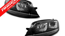 Faruri U-LED VW GOLF 7 2012-2017 Black Design