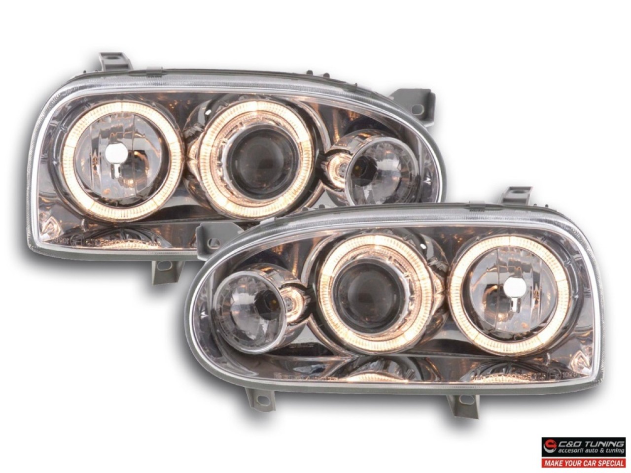 Faruri Vw Golf 3 Angel Eyes