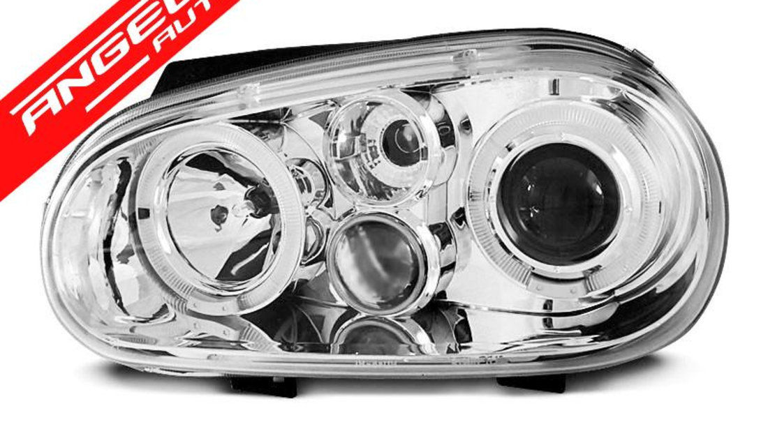 Faruri VW GOLF 4 09.97-09.03 ANGEL EYES CHROME