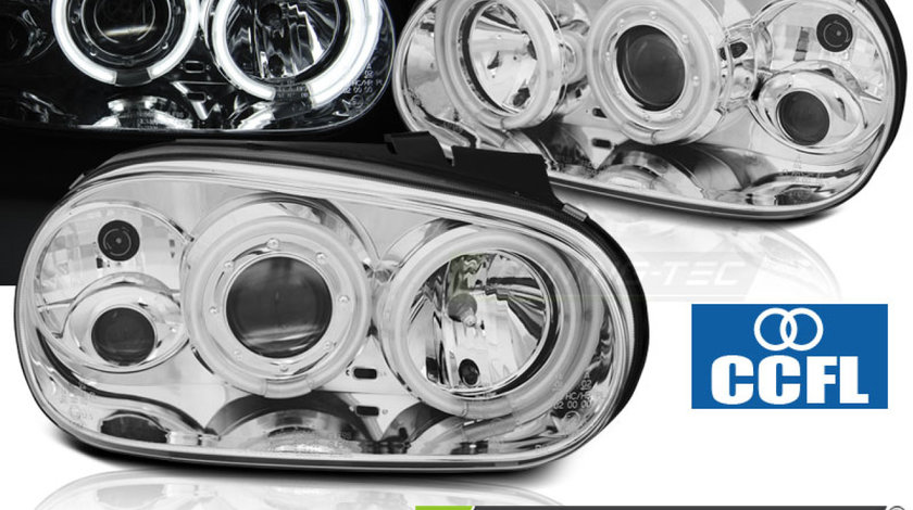 Faruri VW GOLF 4 ANGEL EYES CCFL CHROME
