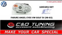 Faruri Vw Golf 4 - Faruri Angel Eyes Vw Golf 4