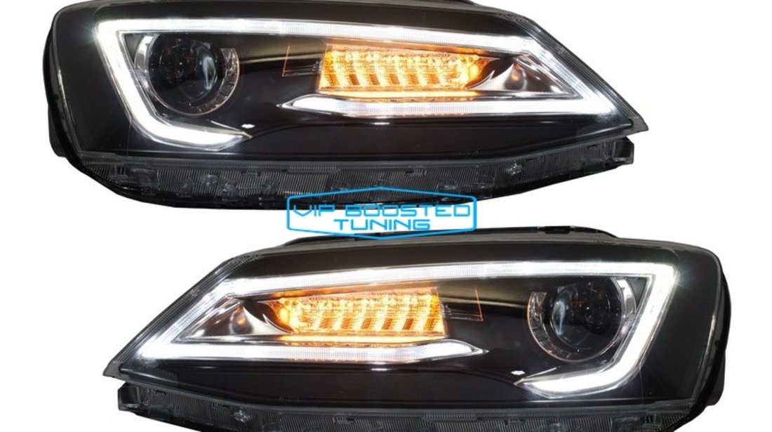 Faruri VW Jetta 6 VI (2011-2017) Semnalizari led Dinamice Secventiale