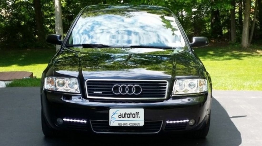 Faruri Xenon AUDI A6 Sedan Avant (2001-2004) Angel Eyes Crom