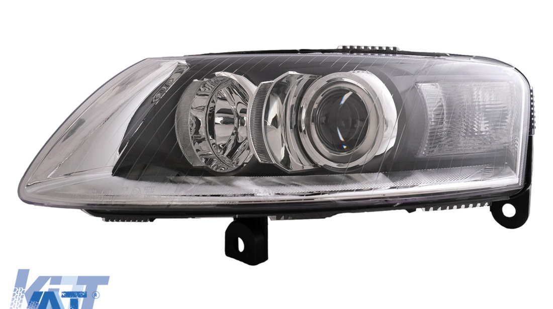 Faruri Xenon compatibil cu Audi A6 C6 4F (04.2004-2008) Fara AFS Chrome