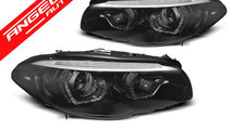 Faruri XENON Faruri ANGEL EYES LED DRL Negru SEQ p...