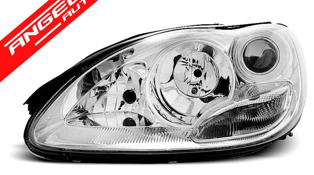 Faruri XENON Faruri CHROME potrivite pentru MERCEDES W220 S-KLASA 10.02-05.05