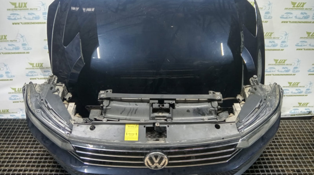 Fata completa, aripa stanga, aripa dreapta, ansamblu radiatoare cu trager și armatura, far stanga, far dreapta, capota motor, bara fata Volkswagen VW Passat B8 [2014 - 2020] 2.0 tdi CRLB