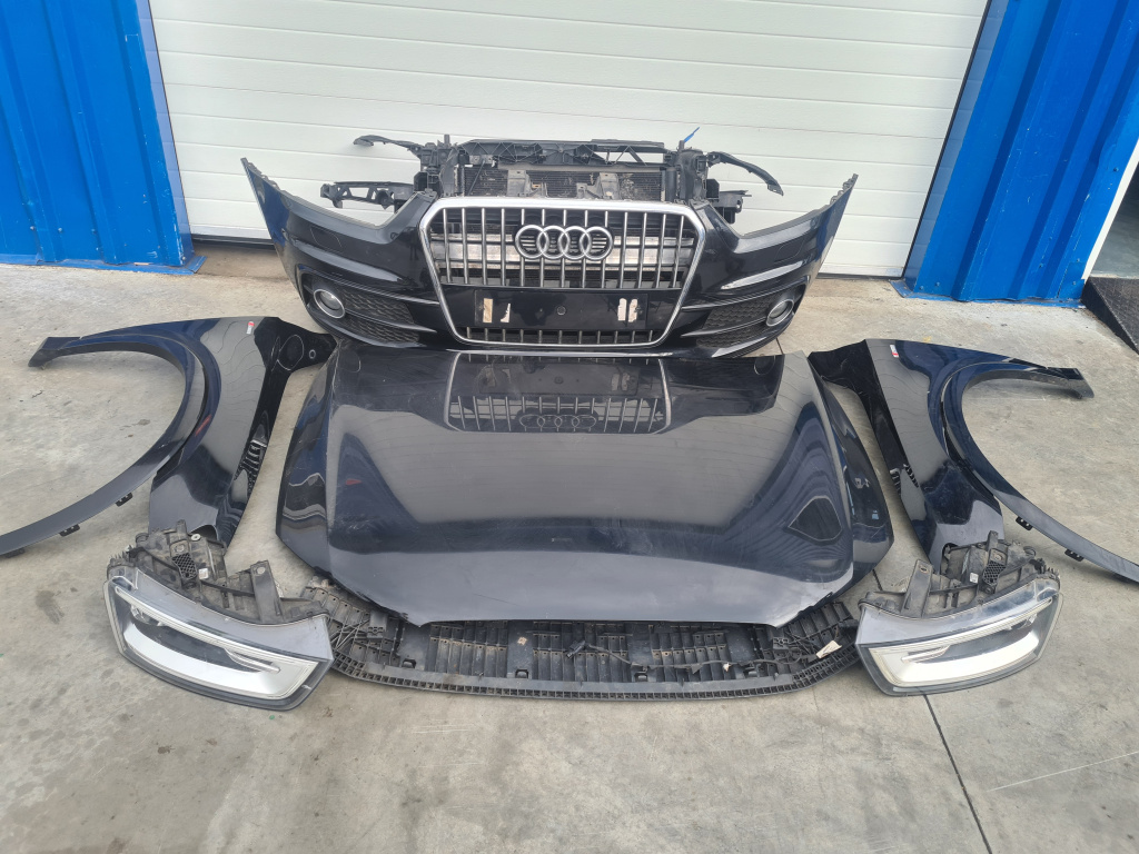 Fata completa Audi Q3 (2011-2017) [8U] 2.0 Motorina 2013, BARA FATA COMPLETA,CAPOTA,ARIPI,TRAGER,RADIATOARE, ELECTROVENTILATOARE,FARURI CU XENON,CARENAJE