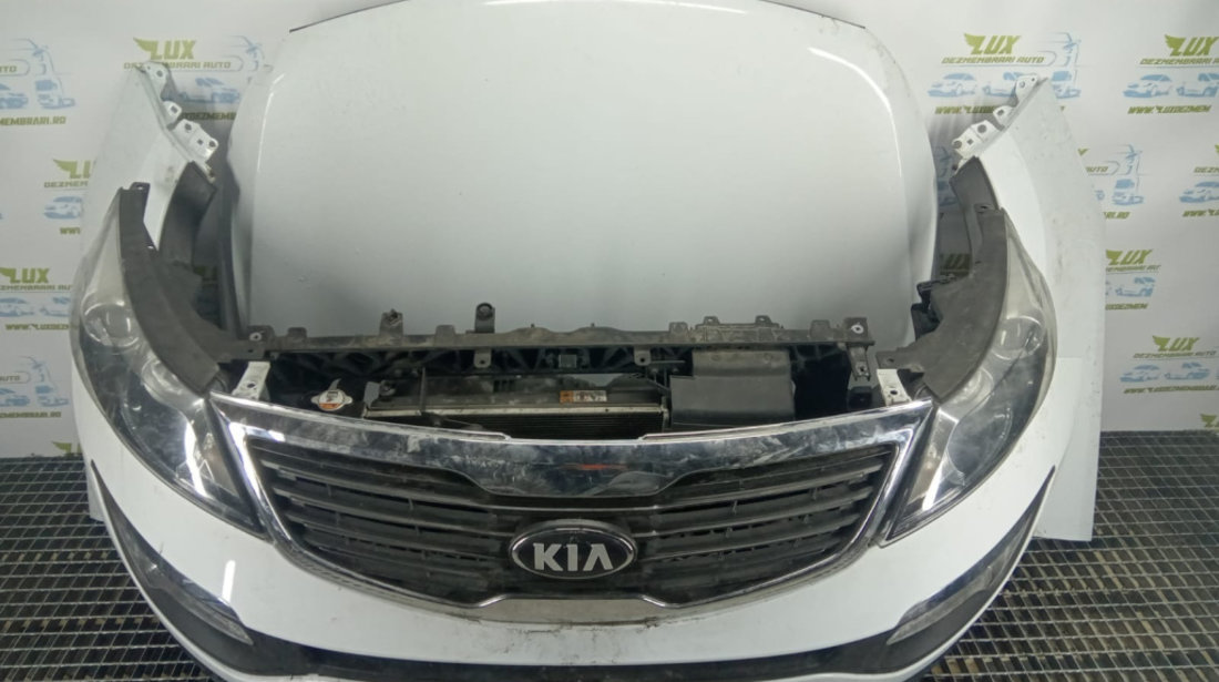 Fata completa, bara fata, faruri, aripi, capota motor, trager complet cu radiatoare și armatura Kia Sportage 3 [2010 - 2014] 2.0 crdi D4HA