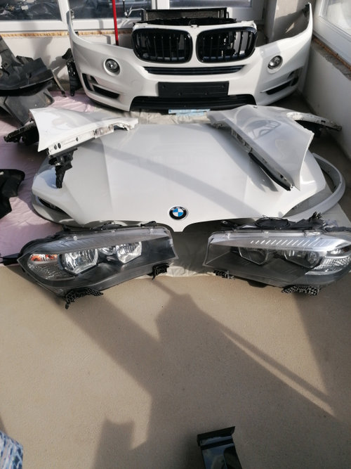 Fata completa BMW X5 (2012-2019) [F15] 3.0 Motorina 2015, BARA FATA COMPLETA, CAPOTA, ARIPA STÂNGA,...