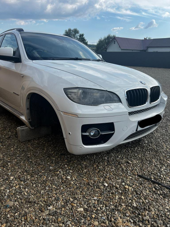 Fata completa BMW X6 (2008-2014) [E71, E72] 3.0 Motorina 2012, BARA FATA COMPLETA, CAPOTA, ARIPA STÂNGA, ARIPA DREAPTA, FARURI, ARMATURA, TRAGER COMPLET CU RADIATOARE, ELECTROVENTILATOARE