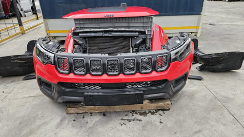 Fata completa jeep compass 2 facelift trailhawk dupa 2020 faruri full led senzori parcare 1.3 benz h...