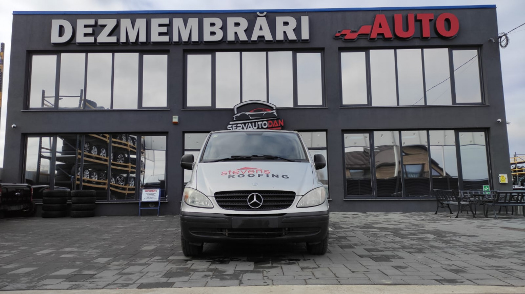 Fata completa Mercedes-Benz Vito (2003-2009) [W639] 3.0 Motorina 2008, BARA FATA COMPLETA, CAPOTA, ARIPA STÂNGA, ARIPA DREAPTA, FARURI, ARMATURA, TRAGER COMPLET CU RADIATOARE, ELECTROVENTILATOARE