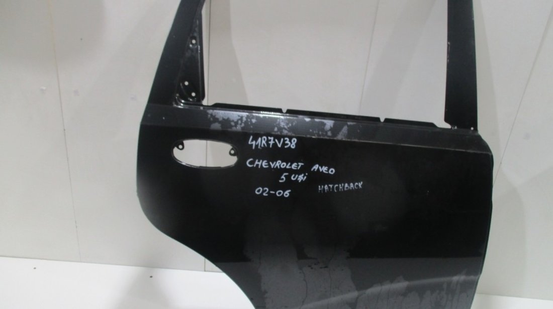 Fata de usa exterioara dreapta spate Chevrolet Aveo 5 usi an 2002-2006 cod GM96897408