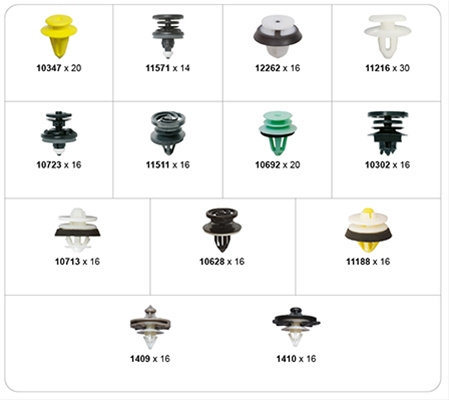 Fd Set (228 Buc) Agrafe Uzuale Prindere Panouri Vw-audi-seat-skoda Restagraf 88