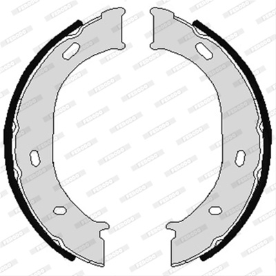 Fd Set Saboti Frana Ferodo Mercedes-Benz FSB624