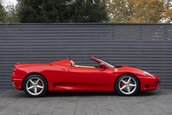 Ferrari 360 cu 3.540 de kilometri la bord