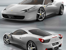Ferrari 458 Italia: Alegeti culoarea favorita!