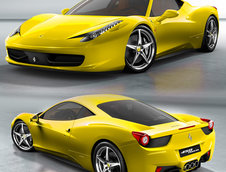 Ferrari 458 Italia: Alegeti culoarea favorita!