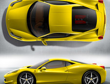 Ferrari 458 Italia: Alegeti culoarea favorita!
