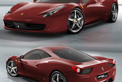 Ferrari 458 Italia: Alegeti culoarea favorita!