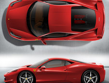 Ferrari 458 Italia: Alegeti culoarea favorita!