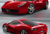 Ferrari 458 Italia: Alegeti culoarea favorita!