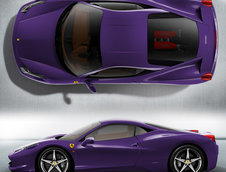 Ferrari 458 Italia: Alegeti culoarea favorita!