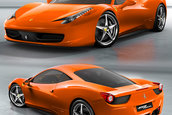 Ferrari 458 Italia: Alegeti culoarea favorita!