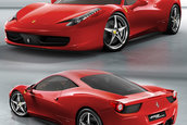 Ferrari 458 Italia: Alegeti culoarea favorita!