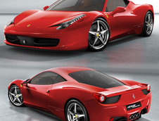 Ferrari 458 Italia: Alegeti culoarea favorita!