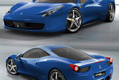 Ferrari 458 Italia: Alegeti culoarea favorita!