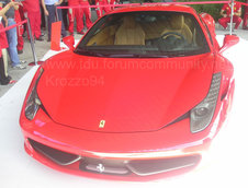 Ferrari 458 Italia: Primele imagini live!