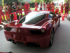 Ferrari 458 Italia: Primele imagini live!