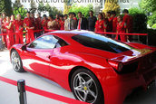 Ferrari 458 Italia: Primele imagini live!