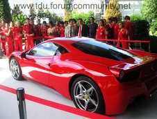 Ferrari 458 Italia: Primele imagini live!