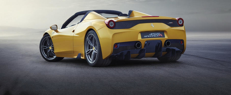 Ferrari 458 Speciale A: Fa cunostinta cu cea mai tare decapotabila a anului!