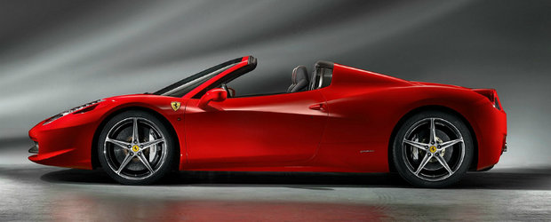 Ferrari 458 Spider - Primele imagini oficiale invadeaza internetul