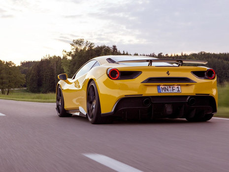 Ferrari 488 GTB de la Novitec Rosso