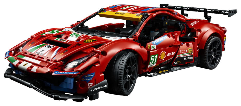 Ferrari 488 GTE Lego Technic