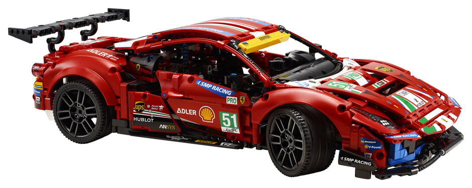 Ferrari 488 GTE Lego Technic