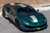 Ferrari 488 Pista in Verde Scuro