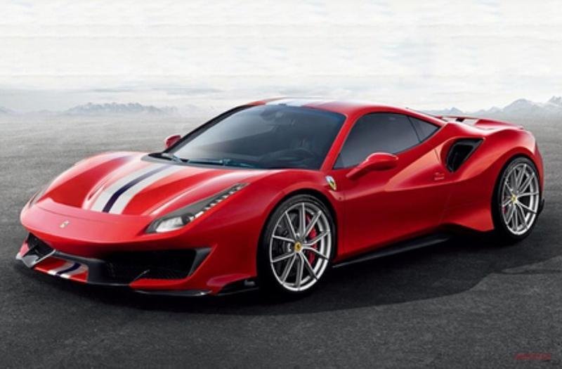 Ferrari 488 Pista - Primele poze